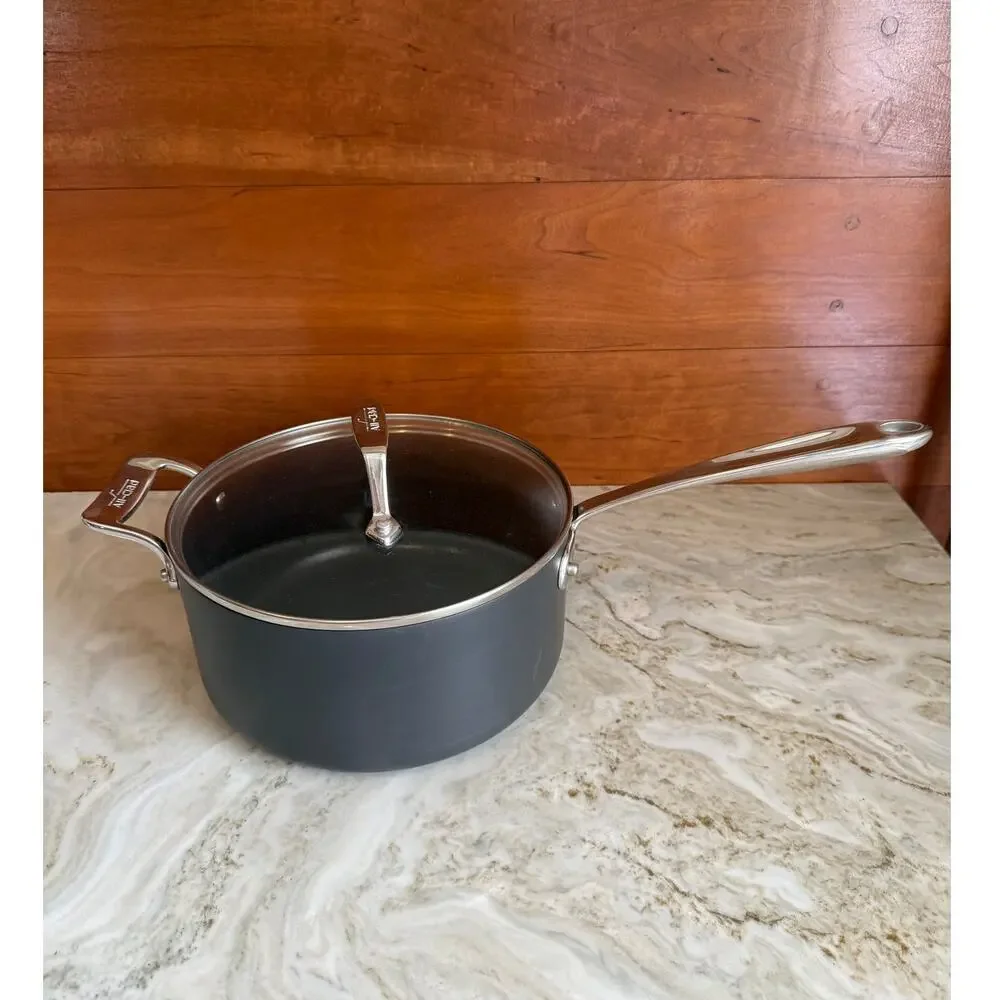 All-Clad Essentials 4 Qt Covered Saucepan
